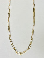 Load image into Gallery viewer, 3mm Paperclip Chain Necklaces
