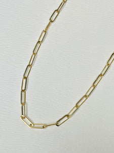 3mm Paperclip Chain Necklaces