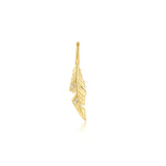 Load image into Gallery viewer, Gold Feather Charm
