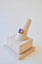 Load image into Gallery viewer, 14K Tanzanite and Diamond Ring
