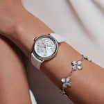 Load image into Gallery viewer, Watch with Mother of Pearl and Diamonds
