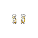 Load image into Gallery viewer, Eternity Hoop Earrings in 18k Gold
