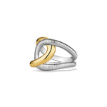 Load image into Gallery viewer, Eternity Embrace Ring with 18k Gold
