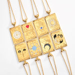Load image into Gallery viewer, Lovers Tarot Necklace
