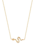 Load image into Gallery viewer, Diamond Snake Necklace

