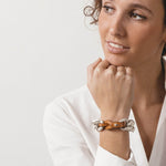 Load image into Gallery viewer, Leather Chain Bracelet

