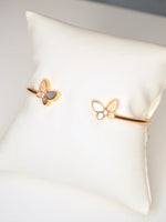 Load image into Gallery viewer, Double Butterfly Open Cuff
