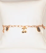 Load image into Gallery viewer, 14k Gold Charm Bracelet
