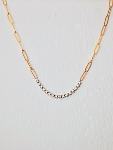 18k Diamond Tennis Necklace