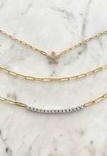 Load image into Gallery viewer, 18k Diamond Tennis Necklace
