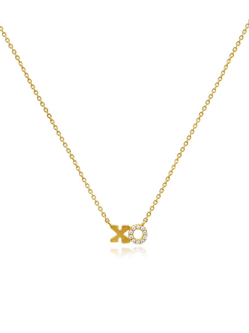 Diamond XO Necklace