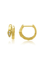 Load image into Gallery viewer, Diamond Snake Earrings
