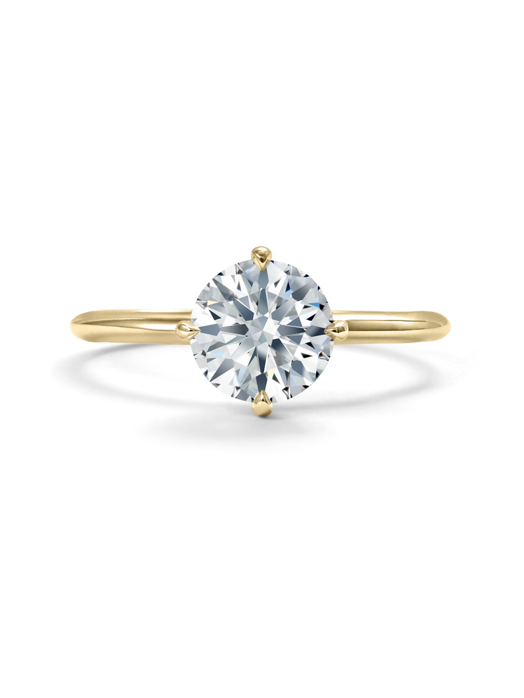 Round Solitaire Ring