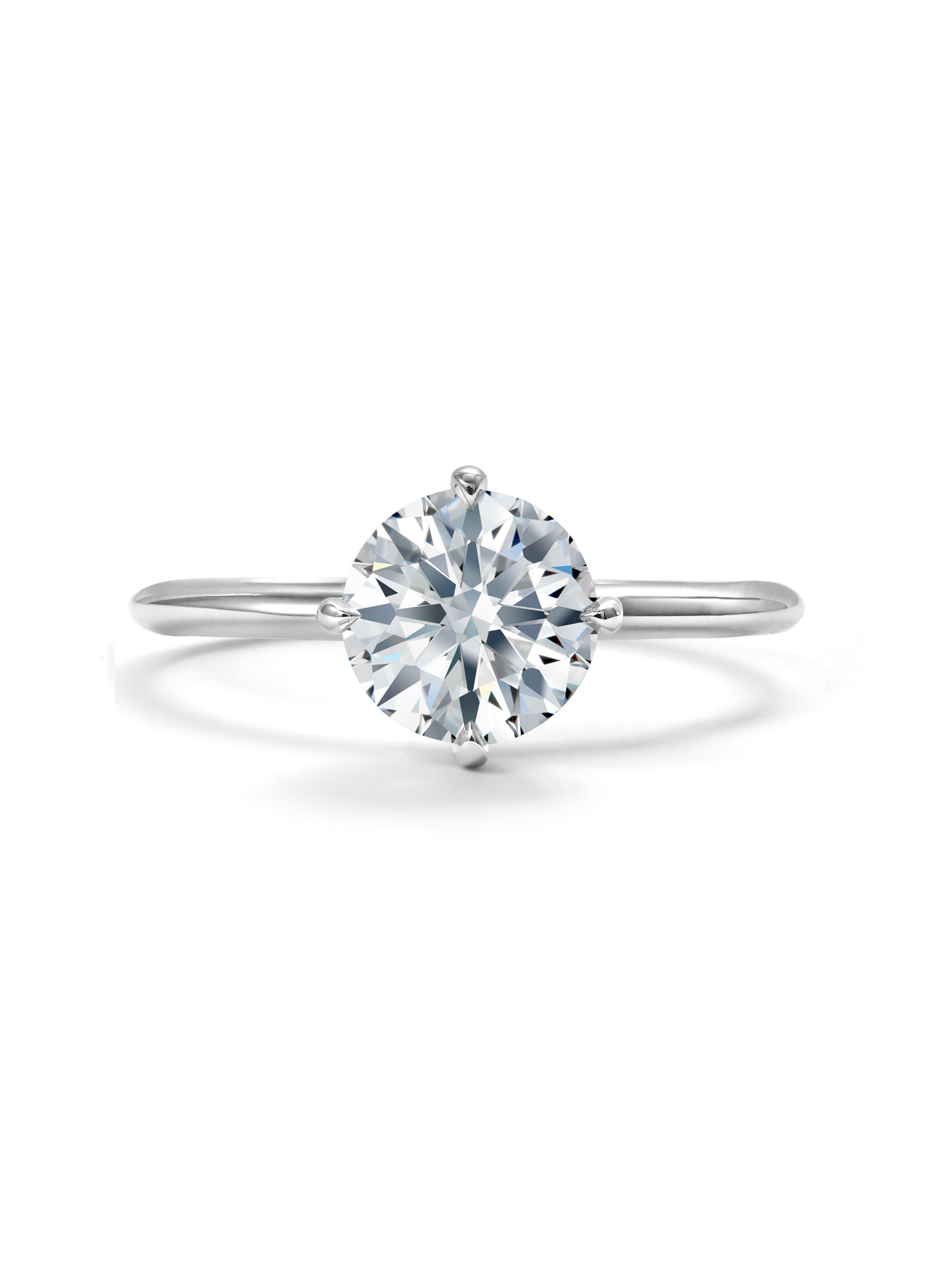 Round Solitaire Ring