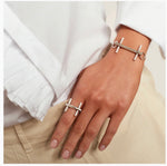Load image into Gallery viewer, St. Moritz Bit Slim Ring - Silver
