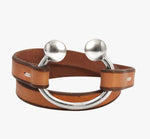Load image into Gallery viewer, Dumbbell Leather Bracelet
