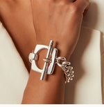 Load image into Gallery viewer, Aldaba Chain Bracelet
