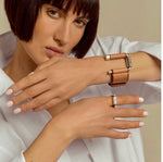Load image into Gallery viewer, Nut Leather Bracelet
