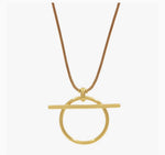 Load image into Gallery viewer, Origins Slim Leather Necklace
