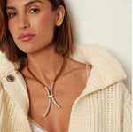 Load image into Gallery viewer, Deviated Leather Collar
