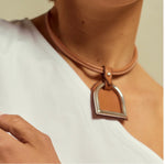 Load image into Gallery viewer, Stirrup Leather Choker
