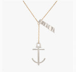 Load image into Gallery viewer, Anchor Slim Chain Necklace
