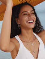 Load image into Gallery viewer, Silver Reversible Horn Necklace
