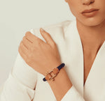 Load image into Gallery viewer, Braided Cord Shackle Bracelet
