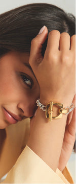 Load image into Gallery viewer, Aldaba Mini Chain Bracelets
