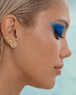 Load image into Gallery viewer, Ripples Climber Earrings
