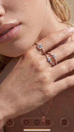 Load image into Gallery viewer, Ripples Ring - SET OF TWO
