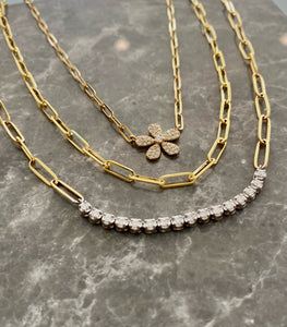 18k Diamond Tennis Necklace