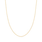 Load image into Gallery viewer, Gold Mini Link Charm Chain Necklace
