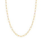 Load image into Gallery viewer, Gold Link Charm Chain Necklace
