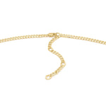 Load image into Gallery viewer, Gold Curb Chain Charm Connector Necklace
