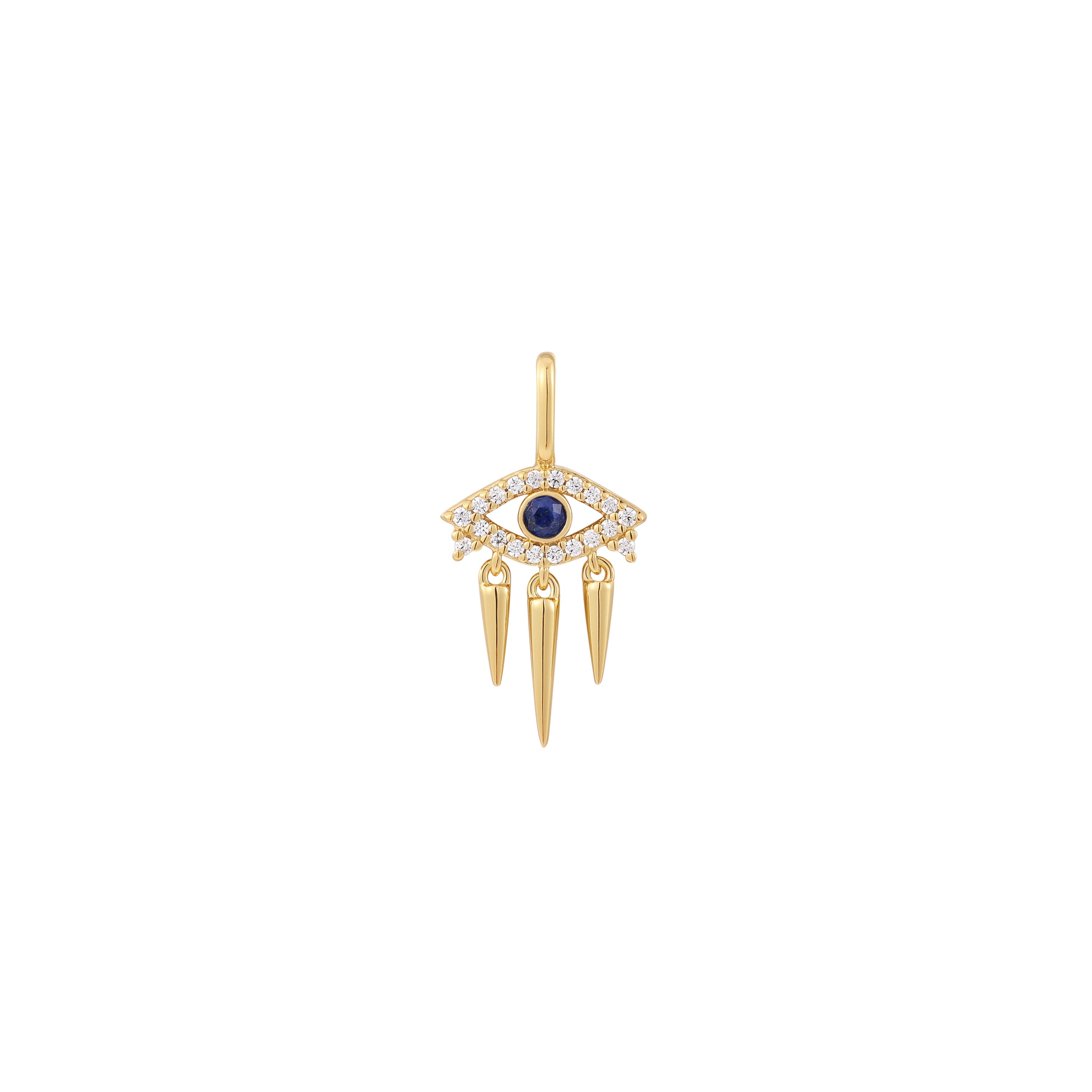 Gold Evil Eye Charm