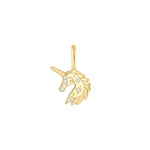 Load image into Gallery viewer, Gold Unicorn Charm

