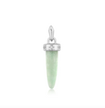 Load image into Gallery viewer, Silver Amazonite Drop Charm
