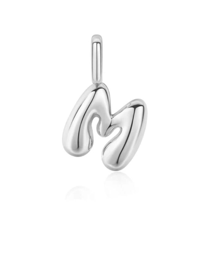 Silver Letter Charms