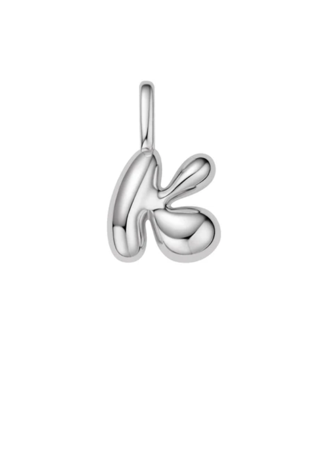 Silver Letter Charms