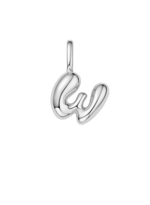 Silver Letter Charms