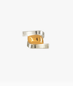 Load image into Gallery viewer, Two Tone Stony Ring
