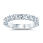 Load image into Gallery viewer, 14K Wedding Band with Diamonds
