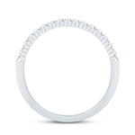 Load image into Gallery viewer, 14K Wedding Band with Diamonds
