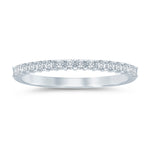 Load image into Gallery viewer, 14K Wedding Band with Diamonds
