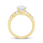 Load image into Gallery viewer, 14K Round Cut Wedding Ring
