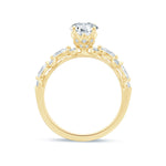 Load image into Gallery viewer, 14K Round Cut Wedding Ring

