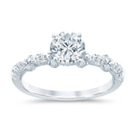 Load image into Gallery viewer, 14K Round Cut Wedding Ring
