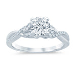 Load image into Gallery viewer, 14K Round Cut Wedding Ring
