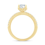 Load image into Gallery viewer, 14K Princess Cut Wedding Ring
